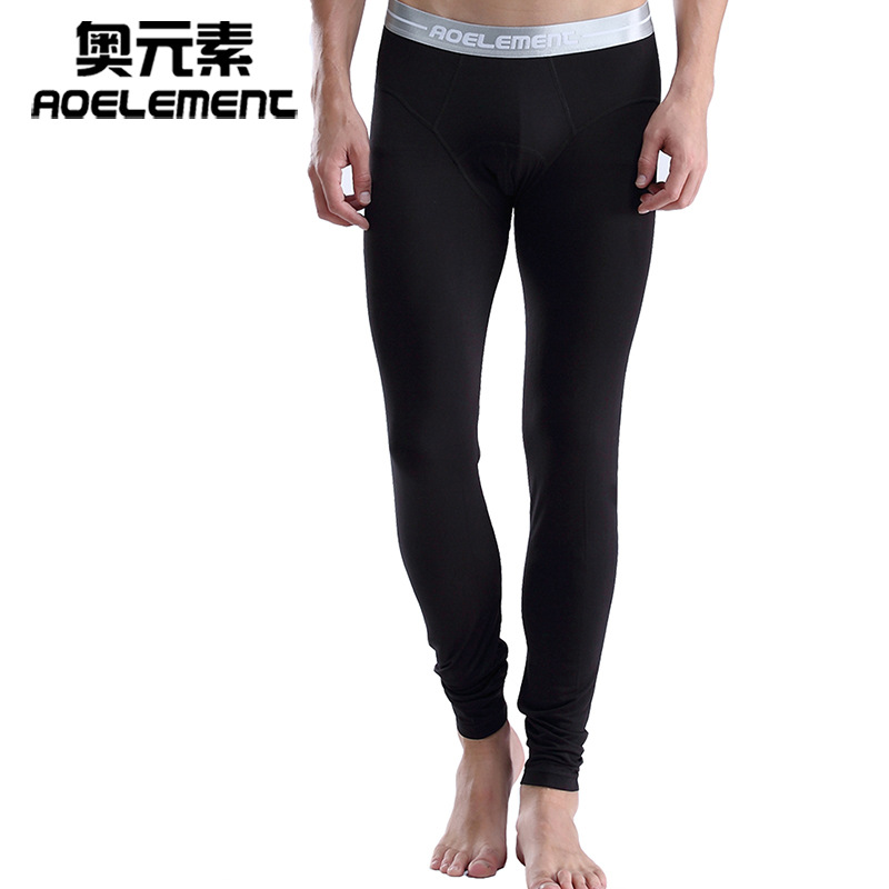 Picture of Men's warm pants autumn pants single autumn and winter manufacturers wholesale tight close-fitting comfortable fashion new men's leggings