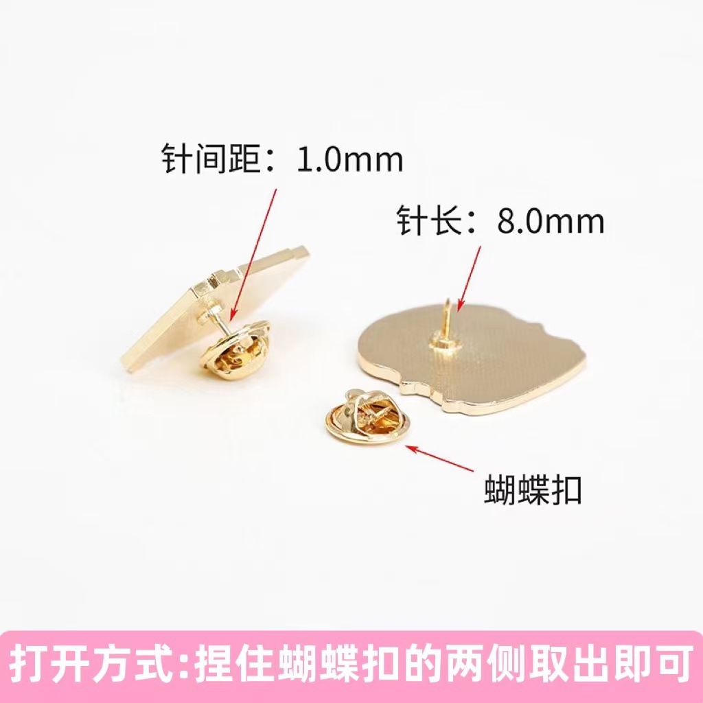Picture of European and American New Hot-Selling Music Series Alloy Brooch Creative Note Shape Piano Guitar Clothing Accessories Brooch