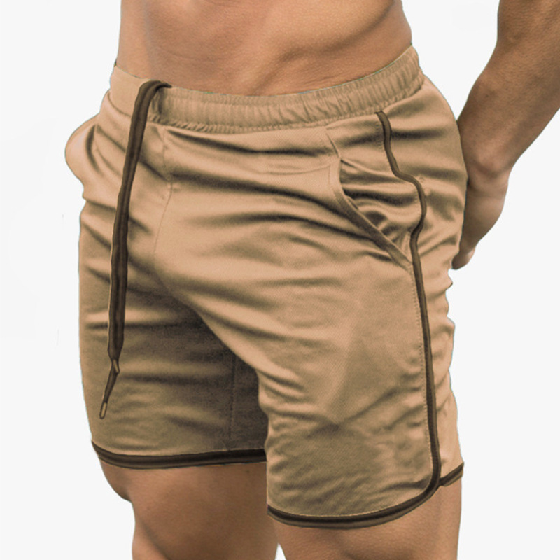 Picture of New Mesh Breathable Fitness Muscle Casual Sports Shorts Running Quick-drying Pants Summer Thin Training Beach Pants