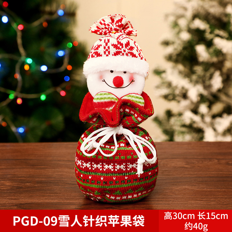 Picture of Christmas Gift Apple Bag Handbag Adult Children Children Christmas Gift Decoration High-end Gift Bag