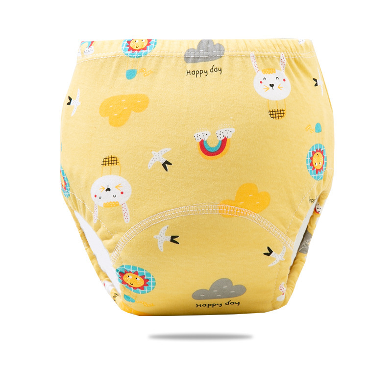 Picture of Toilet Training Pants Diaper Pants Baby Summer Diaper Pocket Universal Gauze Diaper Wet Artifact Washable Diaper Pants