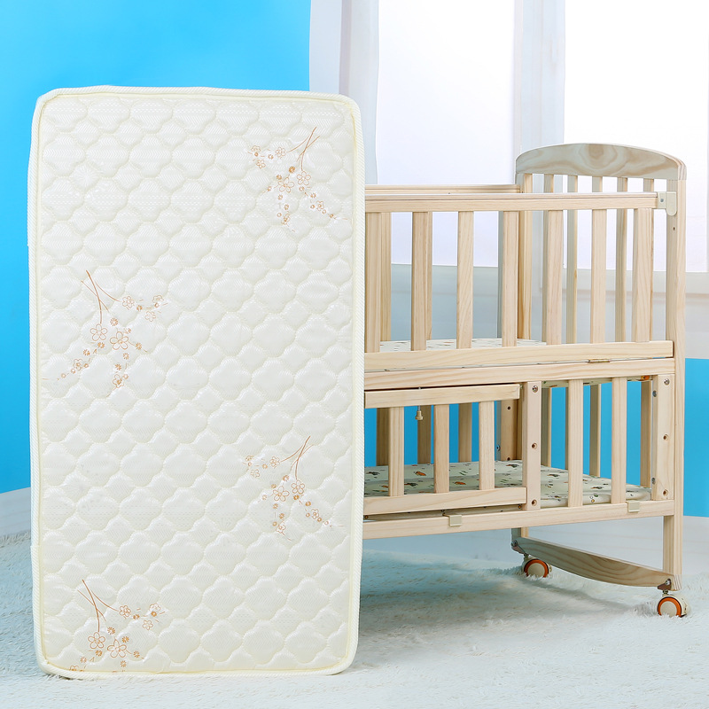 Picture of Factory Direct Sales Crib Solid Wood Paint-Free Baby Bed Multi-Functional Kidsren's Bb Cradle Bed Wholesale Dropshipping