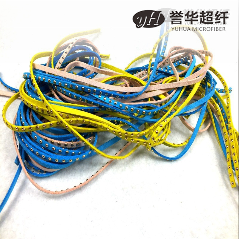 Picture of Microfiber Leather Strips, Braided, Cut, Tassels and Tassels, Customized Suede Microfiber Leather Strips and Ropes