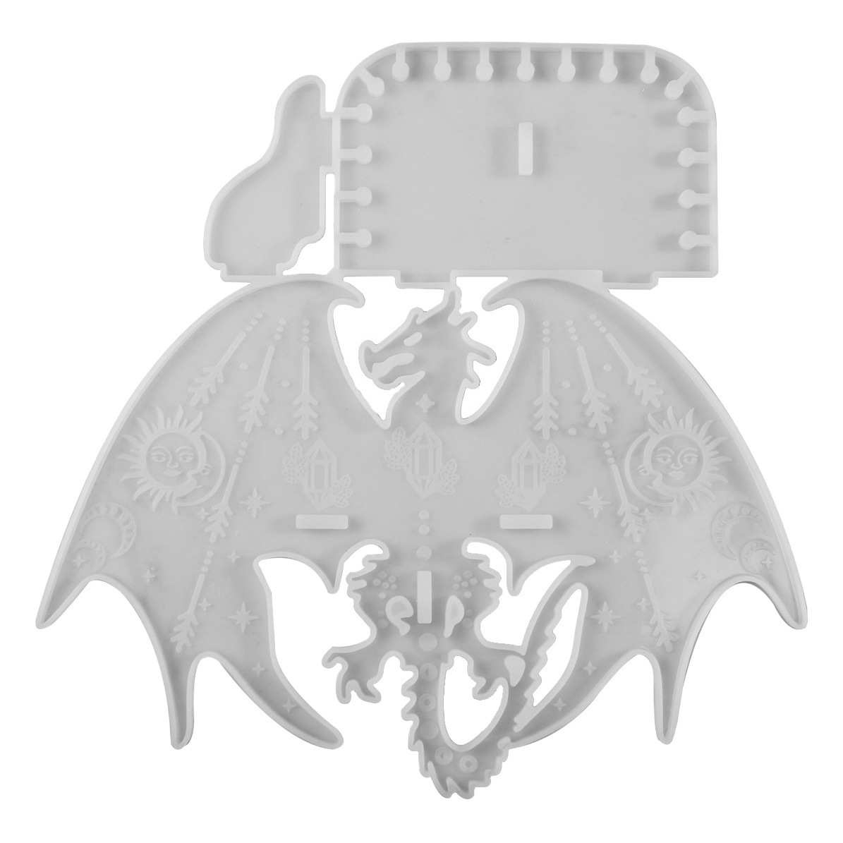 Xiyangyang New Wall Dragon candle Candlestick wall hanging silicone mold home decoration cross-border exclusive