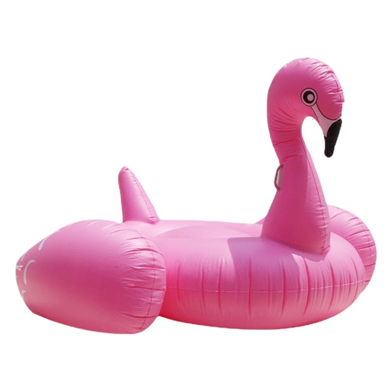 in stock Wholesale Original 190cm Thickened Large Flamingo Mount Water Inflatable Floating White Goose high quality