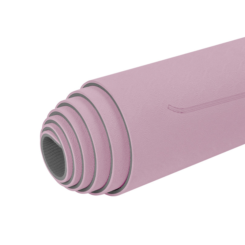 Picture of Tpe yoga mat thickened 15mm non-slip women's widened 90cm fitness yoga mat shock absorption sound insulation non-slip dance mat