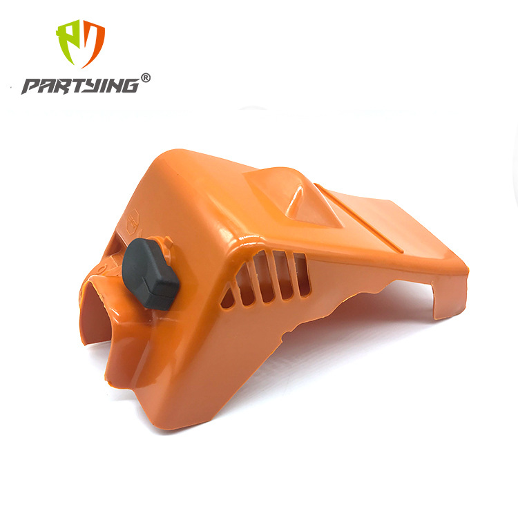Picture of MS170MS180 cylinder cover large cover rear cover knob 017MS018 cover air filter seat air filter cover air filter sponge