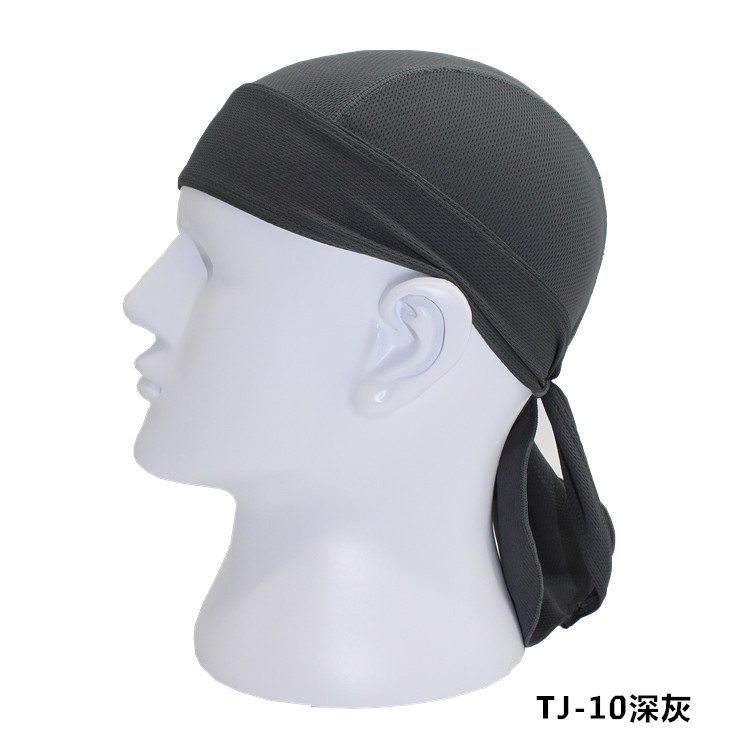 Picture of Outdoor Cycling Pirate Hat Quick-Drying Sports Turban Moisture-Wicking Breathable Sun Protection Hood Pirate Turban Small Hat
