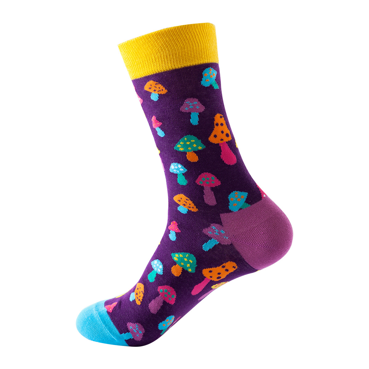 Picture of New Amazon Mid-Calf Socks for Men, Cotton, Women's European and American Ins Style Autumn and Winter Internet Celebrity Trendyy Socks Wholesale