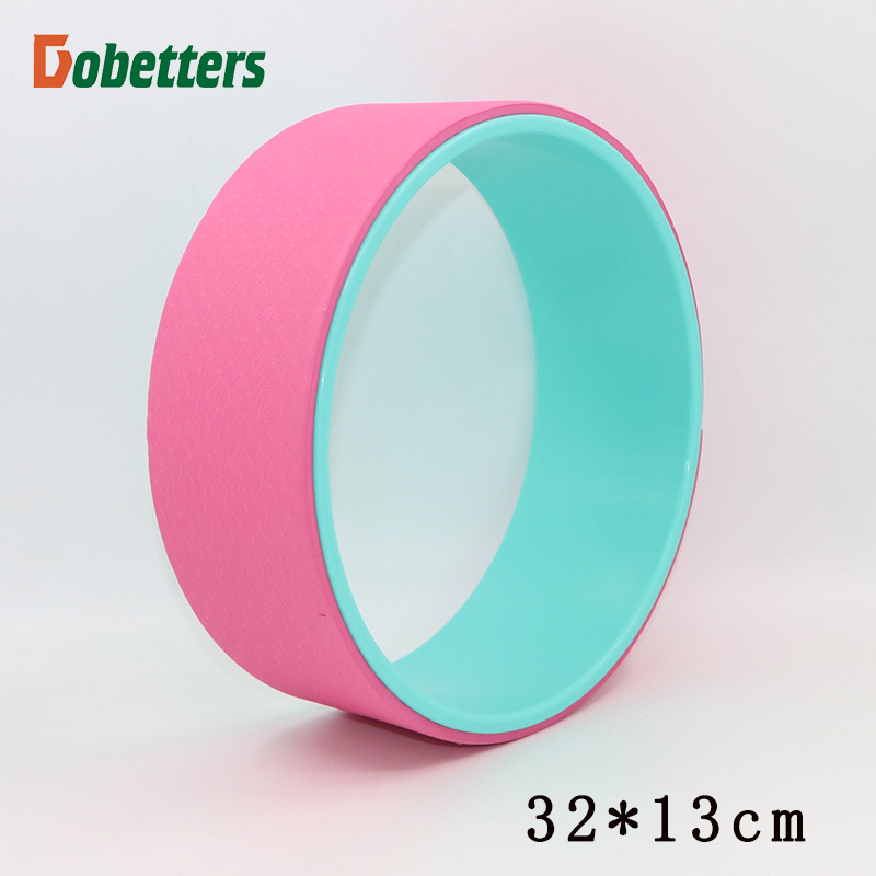 Picture of 32*14cm auxiliary wheel yogawheel pregnant women parent-child yoga wheel fitness equipment yoga fitness abdominal wheel
