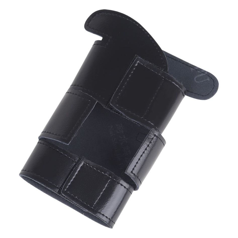 Wind Accessories Musical Instrument small size Leather Protective Cover small size Protective Cover small size Piston Leather Cover Pad Musical Instrument Protective Cover