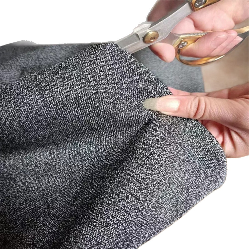Picture of Customized Hemp Gray High Molecular Weight Polyethylene Knitted Fabric, Wear-Resistant, Tensile-Resistant, Tear-Resistant, and Cut-Resistant Dyneema Fabric