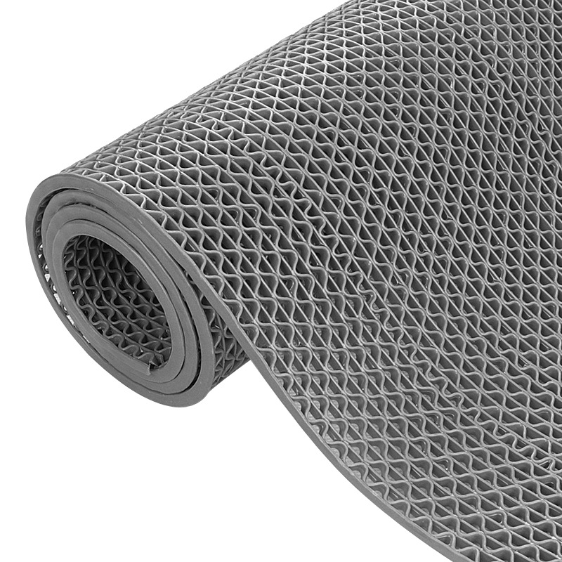 Picture of Hollow PVC Plastic Carpet Bathroom Toilet Swimming Pool Kitchen Dirty Resistant Foot Mat Household Waterproof Non-Slip Floor Mat