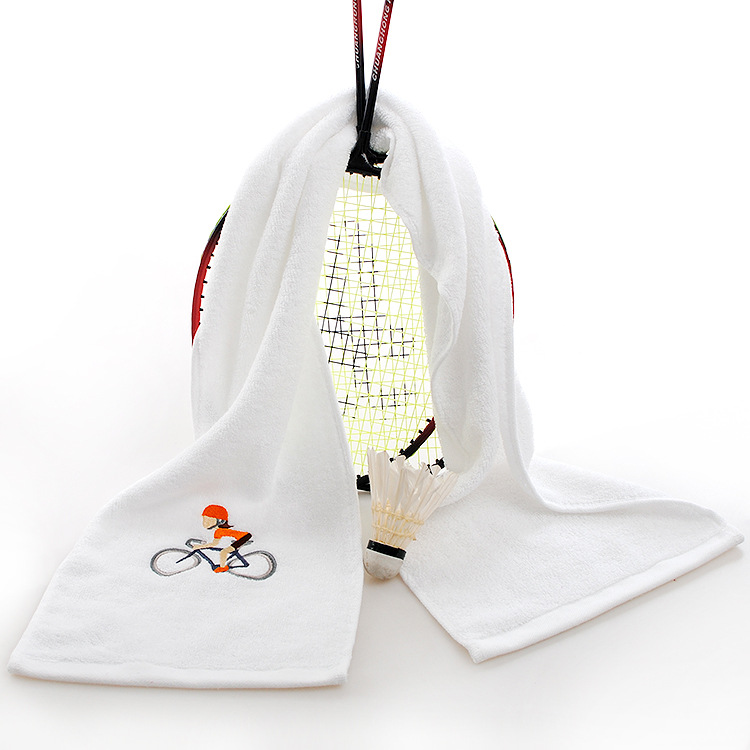 Picture of Cotton sports towel gym 32*110 extended sweat towel Marathon gift sports towel custom logo