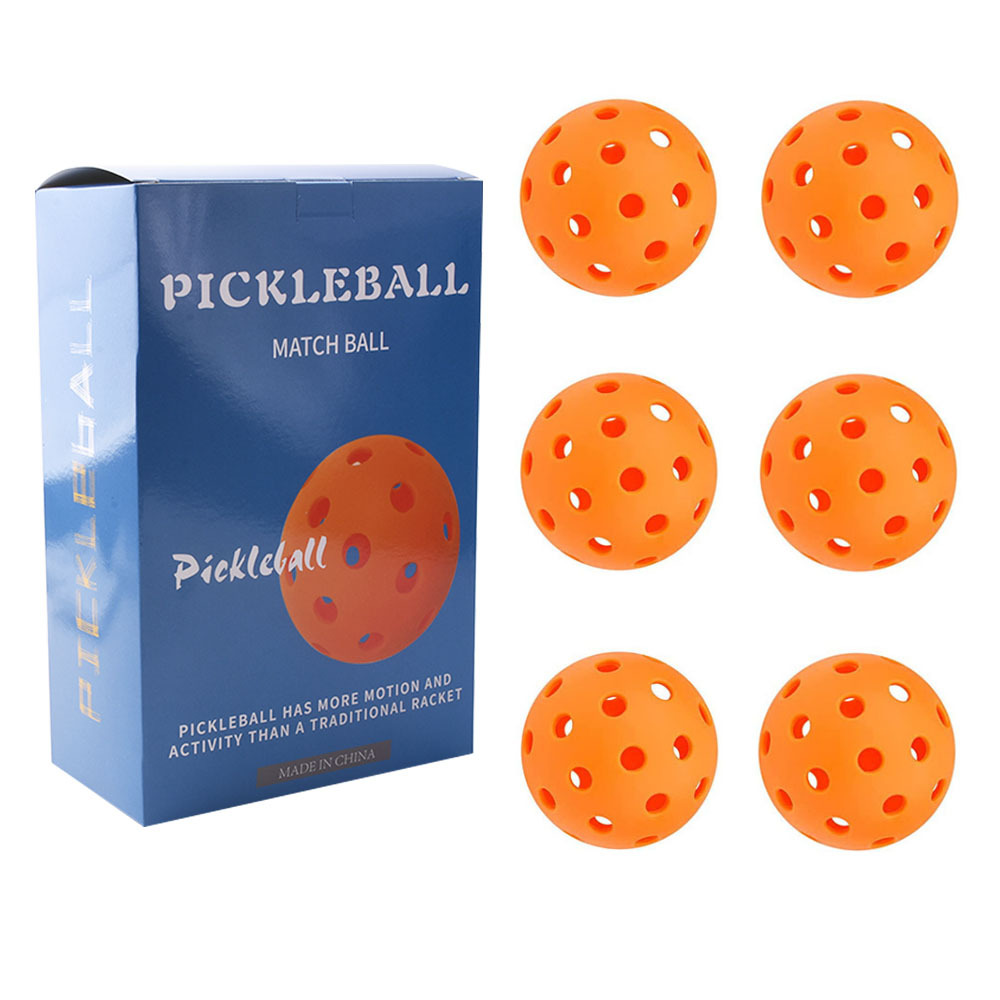 Picture of Factory Direct Sales in stock pick ball 40 hole ball hole ball pickleballs74mm rotational plastic injection luminous ball