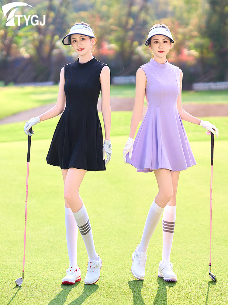 Golf Clothing Dress Korean Style Fashion Slim Sports Skirt Golf Women's Skirt Quick-Drying Culottes with Shorts