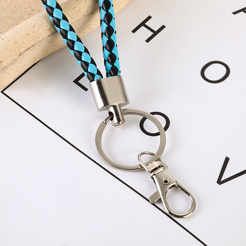 Picture of Carefully Selected Cross-Border Leather Rope Keychain Pendant Car Keychain Pendant Metal Accessories Jewelry Small Gifts Wholesale