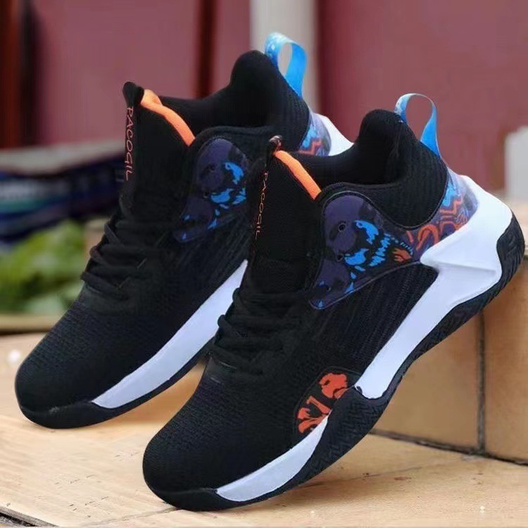 Picture of Basketball Shoes 2025 Cross-border New Amazon Student Shoes Fashion Comfortable sneaker Men's National Fashion Cool Street Shoes