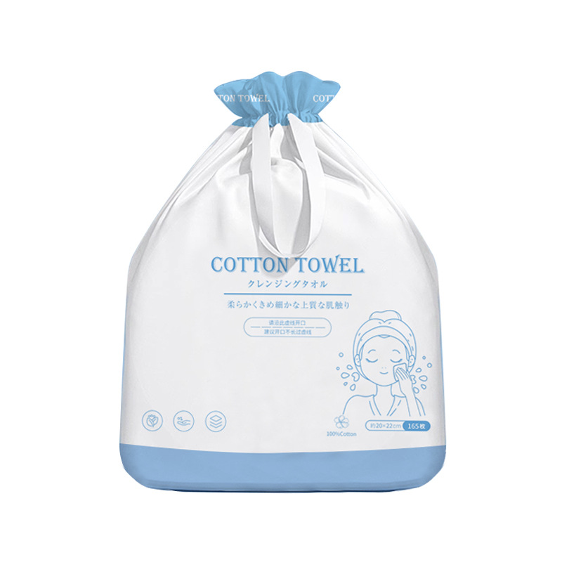 Picture of Face towel hanging drawable cotton disposable cotton soft towel cotton face towel face towel large roll batch of beauty salon