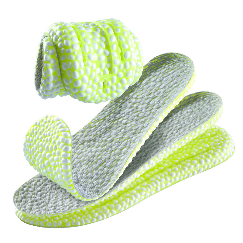Picture of Summer Sports Insoles for Women and Men, Sweat-Absorbent and Breathable Popcorn Soft Soles, Comfortable Shock-Absorbing Insoles Manufacturer