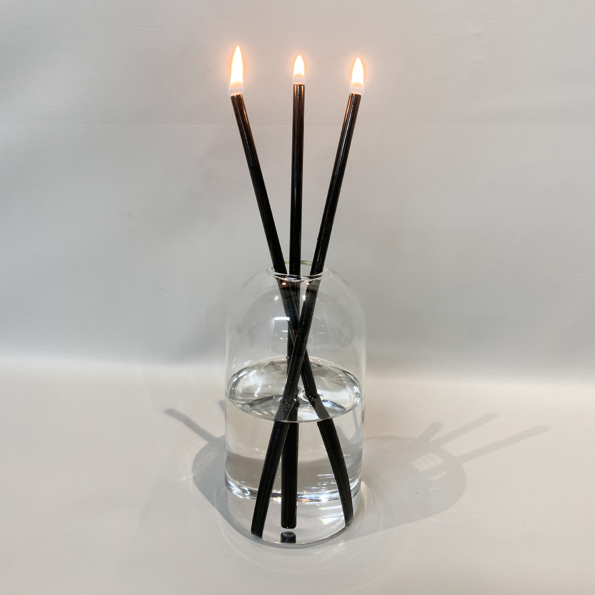Wholesale novel niche atmosphere ritual home decoration ornaments fragrance long rod eternal candle gift suit