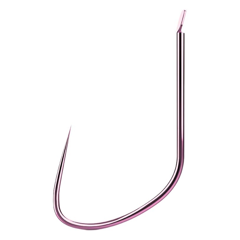Ultra-light and ultra-fine Japanese imported competitive spike hook bulk black pit modified carp horn hook slippery mouth fish hook