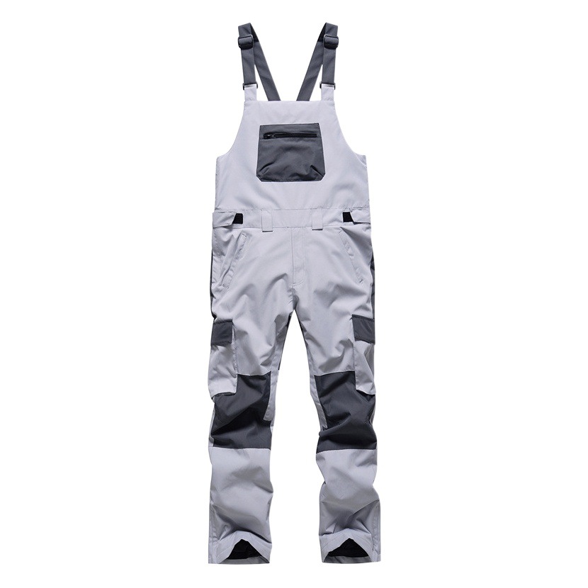 New color matching ski pants windproof Waterproof warm breathable lovers ski pants support a generation of wholesale