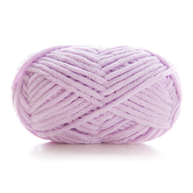 Picture of Gart Snowball Xiaomeng Handmade Diy Woven Chenille Wool Thick Ice Line Crochet Scarf Doll Baby Line