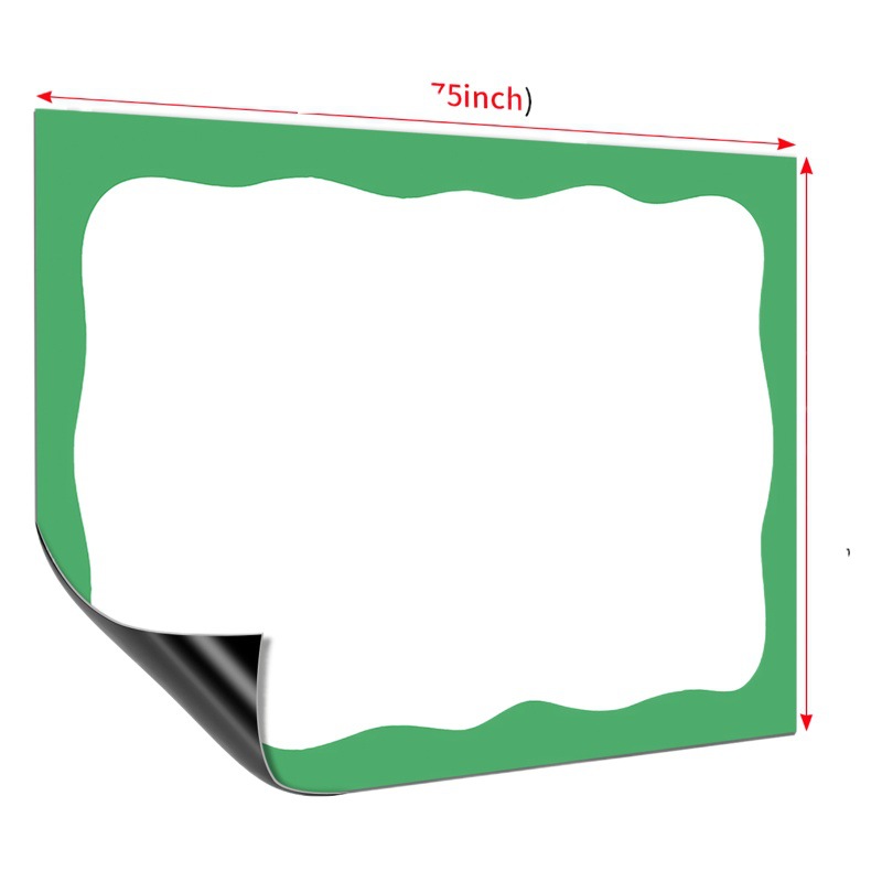 Creative magnetic whiteboard refrigerator memo with pen wipe cross-border wholesale office learning schedule factory in stock