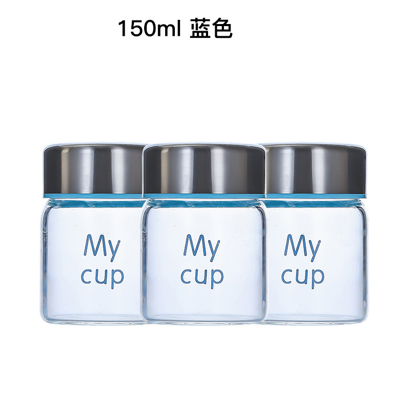Picture of Mini sealed jar high temperature resistant High Borosilicate sealed jar glass jam bottle honey bird's nest sealed bottle logo