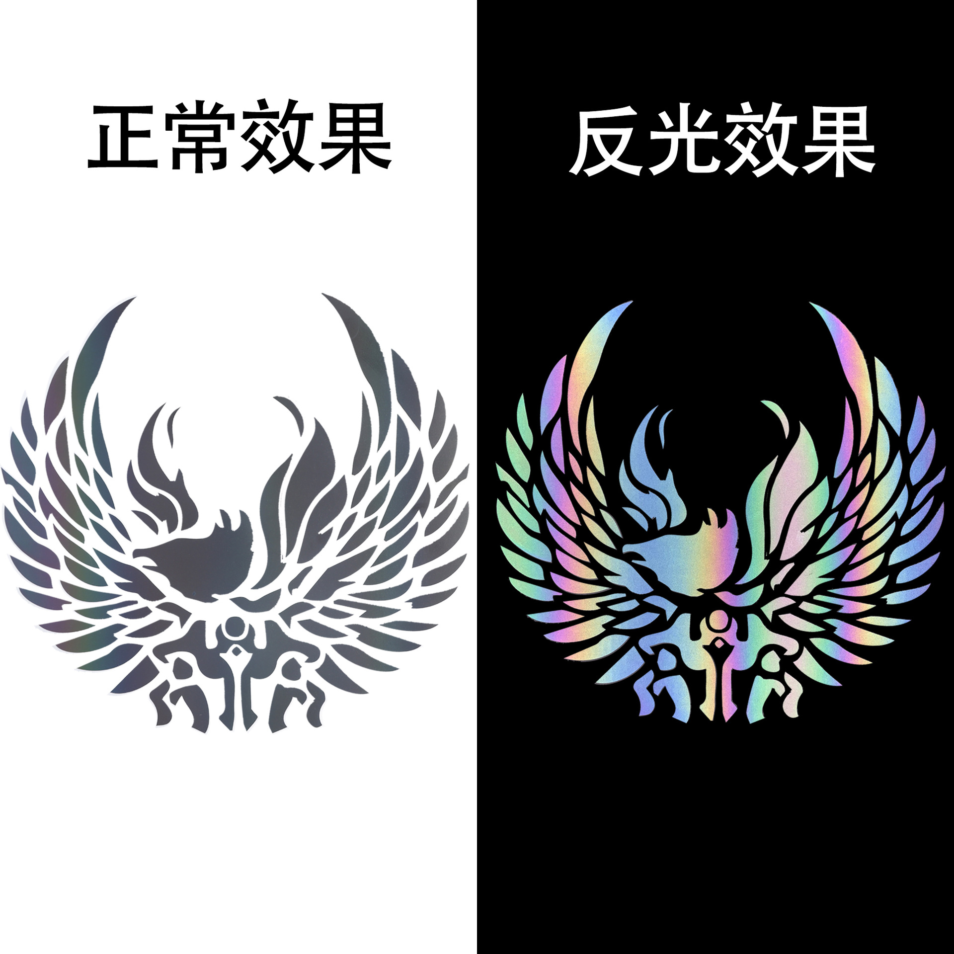 Picture of Reflective material reflective gray colorful reflective thermal transfer lettering film silver gray for clothing printing reflective