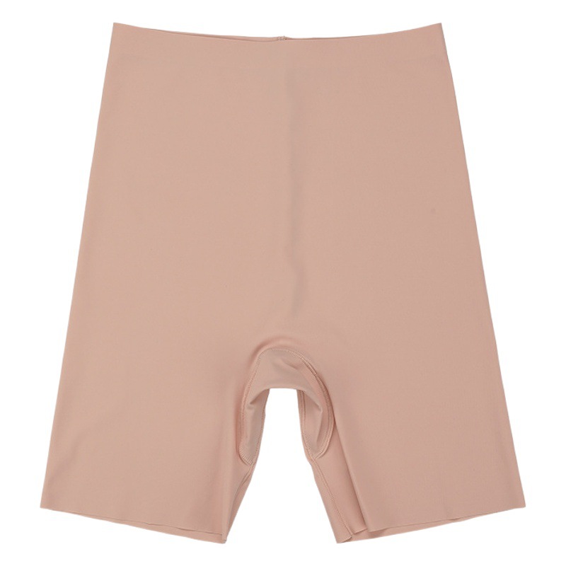 Foreign Trade Traceless Safety Pants Women's High Waist Hip-lifting Abdominal Anti-walking Leggings Slim-fit Pure Cotton Ice Silk Cross-border Exclusive