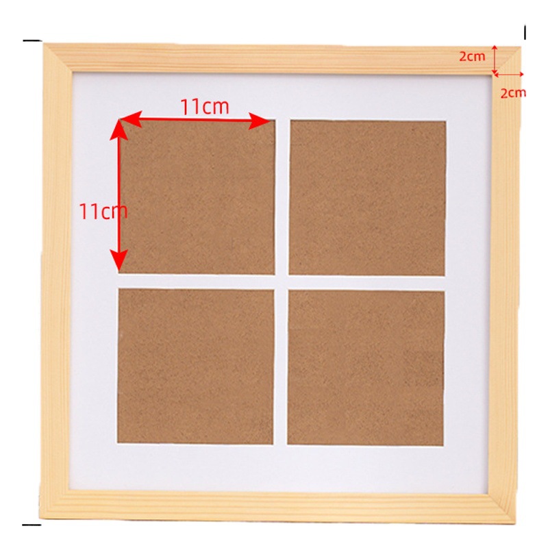 Picture of Baixi map lined with photo frame cardboard multi-Palace grid any size open hole pattern cardboard wholesale Baishou map paper