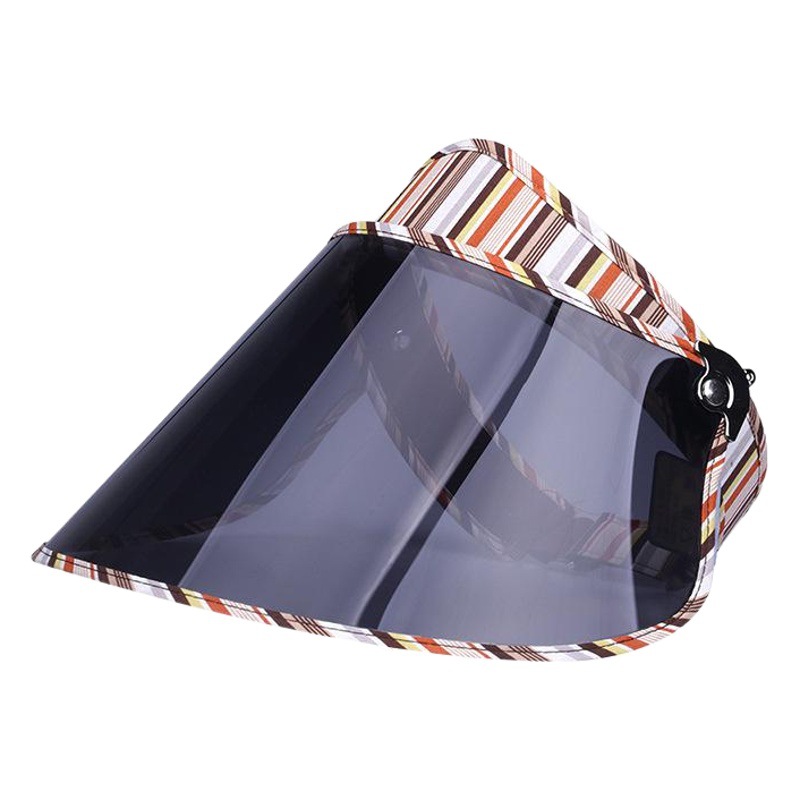 Electric Vehicle Sun Hat for Women, Sun Protection and Uv Protection, Fashionable Empty Top Hat for Outdoor Travel, Extended Brim, Face-Covering Goggles