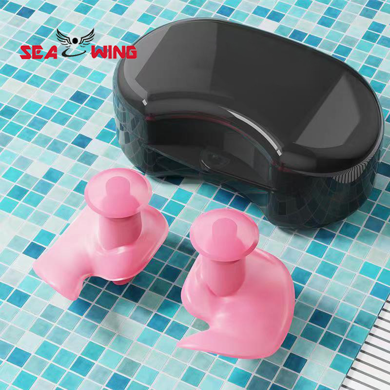 Picture of Adult Swimming Earplugs Professional Waterproof Silicone Soft Nose Clip Swimming Earplugs Training Equipment Earplugs Nose Clip Wholesale