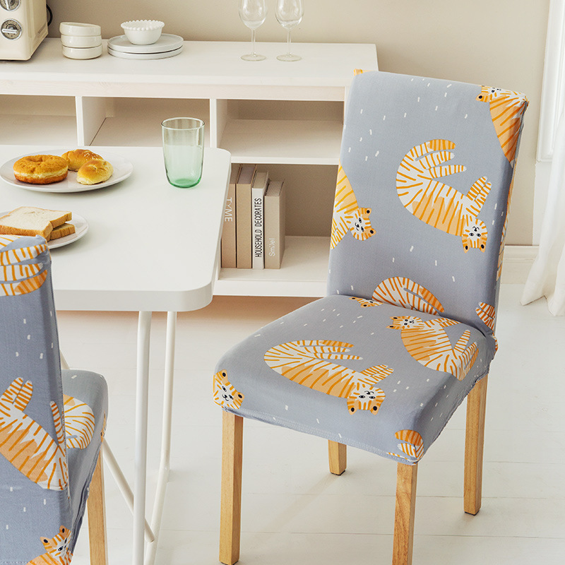 Picture of Cross-border printing chair cover new four-season universal elastic chair cover backrest integrated all-inclusive home protection cover