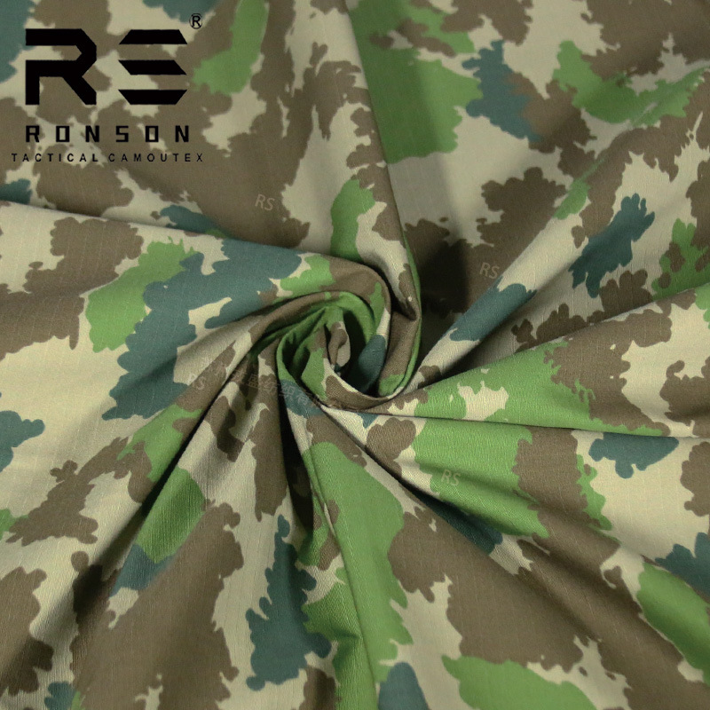 in stock M58Blumentarn East Germany Potato Camouflage Camouflage Cloth Cotton Plaid Tactical Outdoor Clothing Fabric