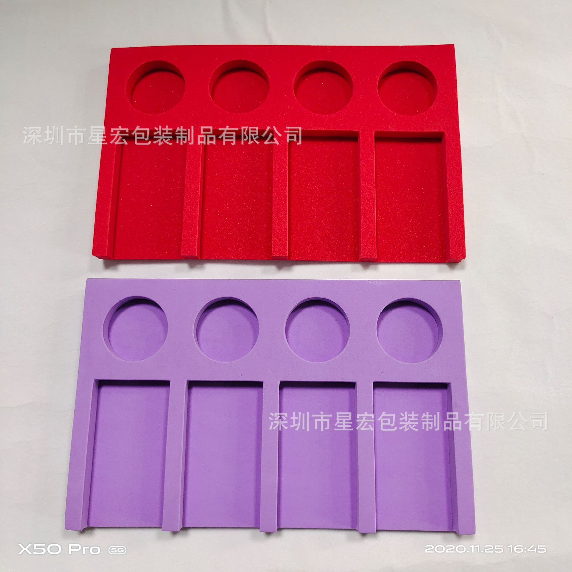 Picture of Red Diamond painting tray 4 6 grid drill tray eva Tray storage tools a variety of styles free samples