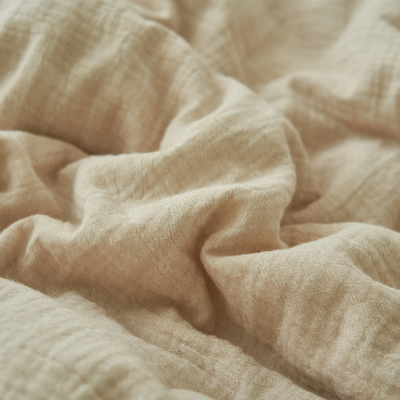 Picture of 2025 new class a double-layer yarn good soybean summer quilt four-piece set 100*150cm single summer quilt double-layer yarn-