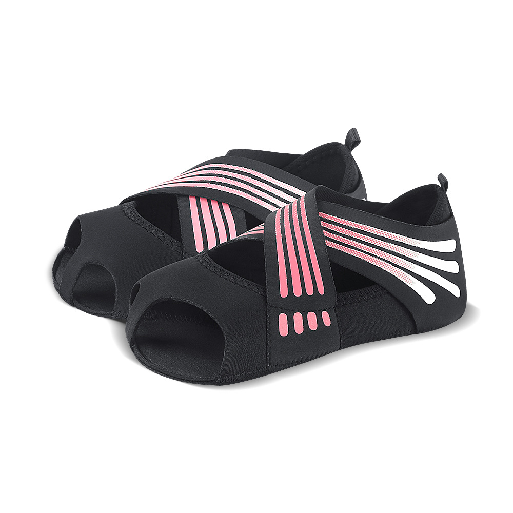 Picture of Manufacturers yoga shoes women's soft-soled Pilates shoes five-finger training yoga socks dance backless shoes and socks wholesale