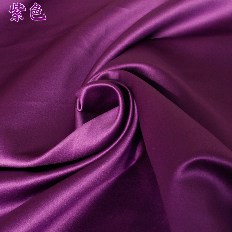 Picture of High-grade Taiwan Imported 395 Satin Wedding Dress Handmade DIY Material Clothing Fabric Solid Color Thick Satin Background Fabric
