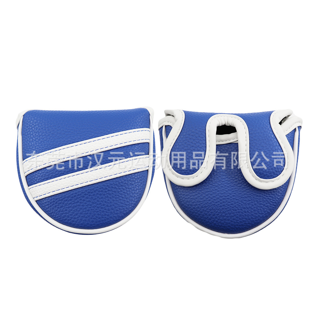Picture of Factory direct cross-border e-commerce golf club cover pu club cover ball head protective cover push rod cap cover