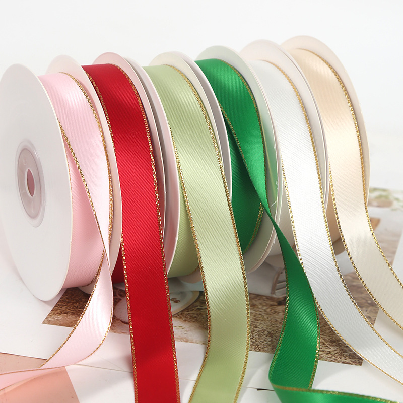 1.6cm Phnom Penh Ribbon Ribbon Bouquet Packaging Edge Ribbon Cake Ribbon Ribbon Fabric Strip DIY Material Floriculture