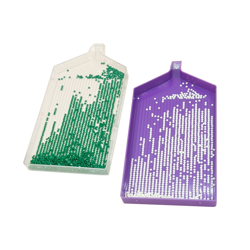 Picture of New Diamond painting tool DIY point diamond mother plate purple clay suit cross-border new product Amazon exclusive