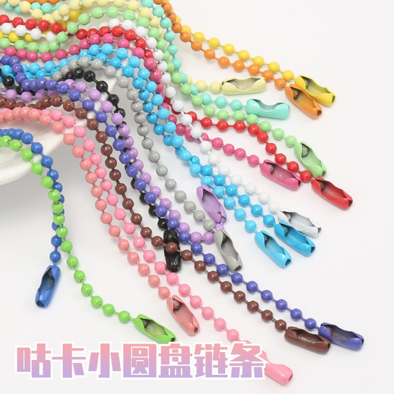 Picture of Cross-border transparent acrylic chip goo card DIY goo plate handmade keychain pendant organic glass blank embryo round