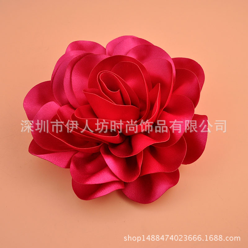 Picture of Super-large flower hair accessories catwalk stage performance hairpin edge clip accessories exaggerated photo studio photography head accessories