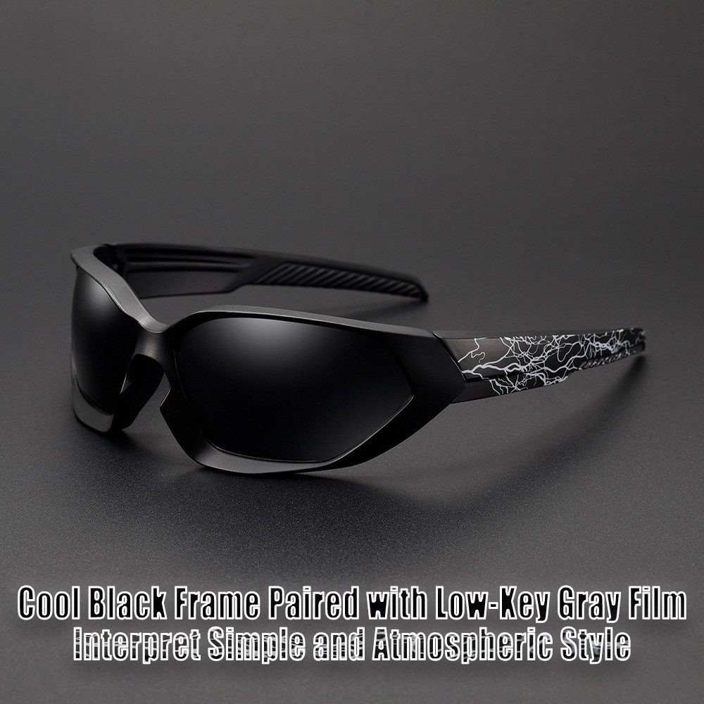 Picture of 2025 Sports Technology Style Polarized Cycling Glasses Fashionable Outdoor Windproof and Sandproof High-Definition Vision Sports Goggles