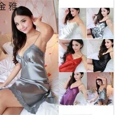 Jinya European and American transparent high-end sexy lingerie sexy foreign trade sexy nightdress sexy pajamas suit manufacturer batch