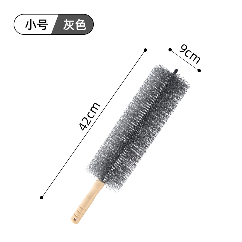 Picture of Household Fan Brush Dust Removal Brush Sewer Brush Screen Window Blind Cleaning Brush Sofa Dust Duster Bendable Brush