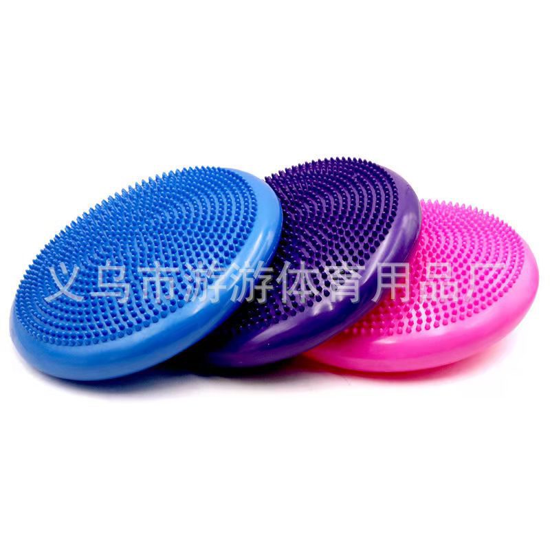 Yoga Air Cushion Balance Mat for Children and Adults Ankle Balance Rehabilitation Trainer Home Inflatable Fitness Massage Mat
